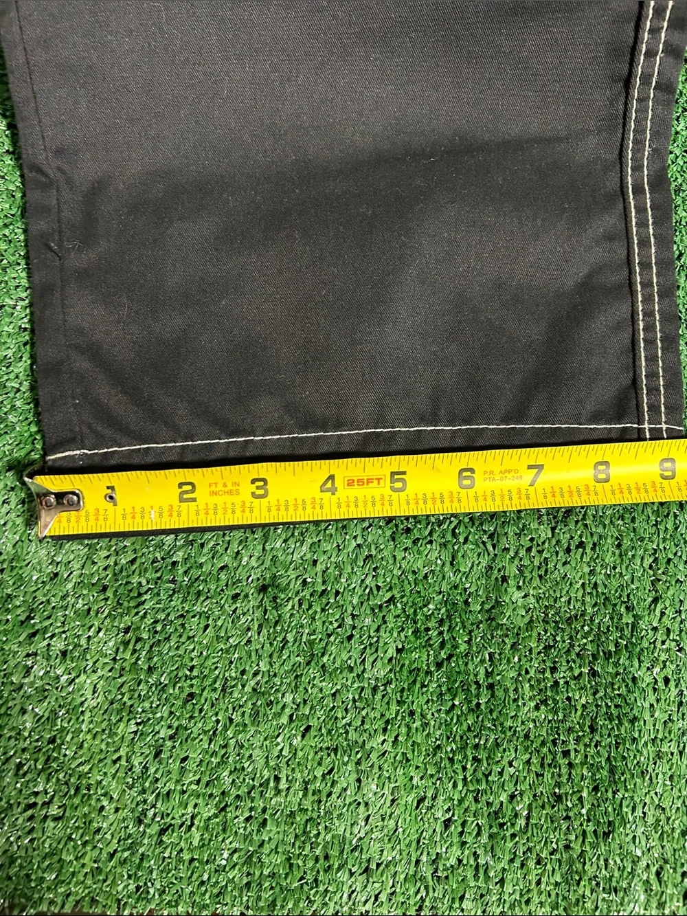 True Religion Brand Jeans waist 36 Men's Black Cargo Work Pants NWT